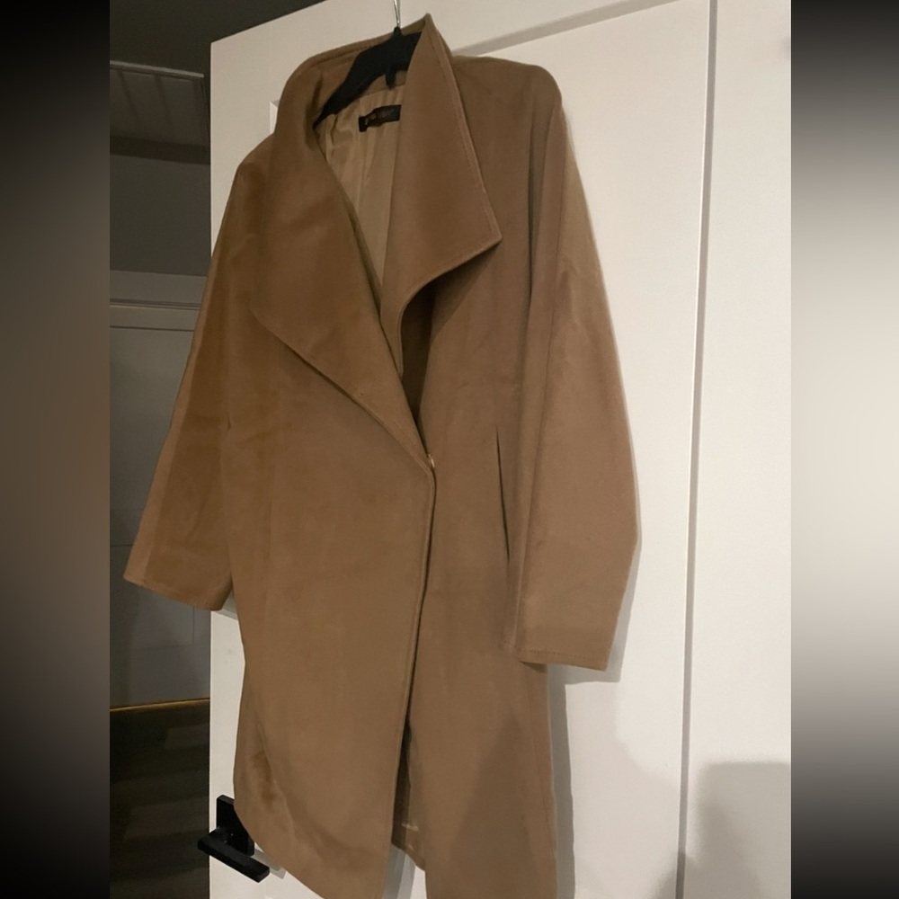 Elegant Tan Trench Coat